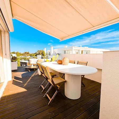 Penthouse Sea View, 2 Pools And Private Apartment Tavira